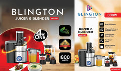 A Photo Of Blington JMC2001 4-in-1 Juicer & Blender Combo – 800W