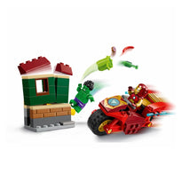 LEGO Marvel Iron Man with Bike and The Hulk 68 Pieces - 76287