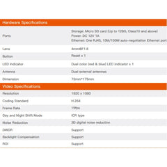 A Photo Of Tenda IP WiFi Camera CT3 - 1080P Outdoor 50 Meters Night Vision