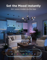A Photo Of Govee ST19 Smart Edison Light Bulb - E27 500lm Wi-Fi & Bluetooth RGBWW Vintage LED Bulb