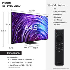A Photo Of Samsung OLED S95D 4K Smart TV