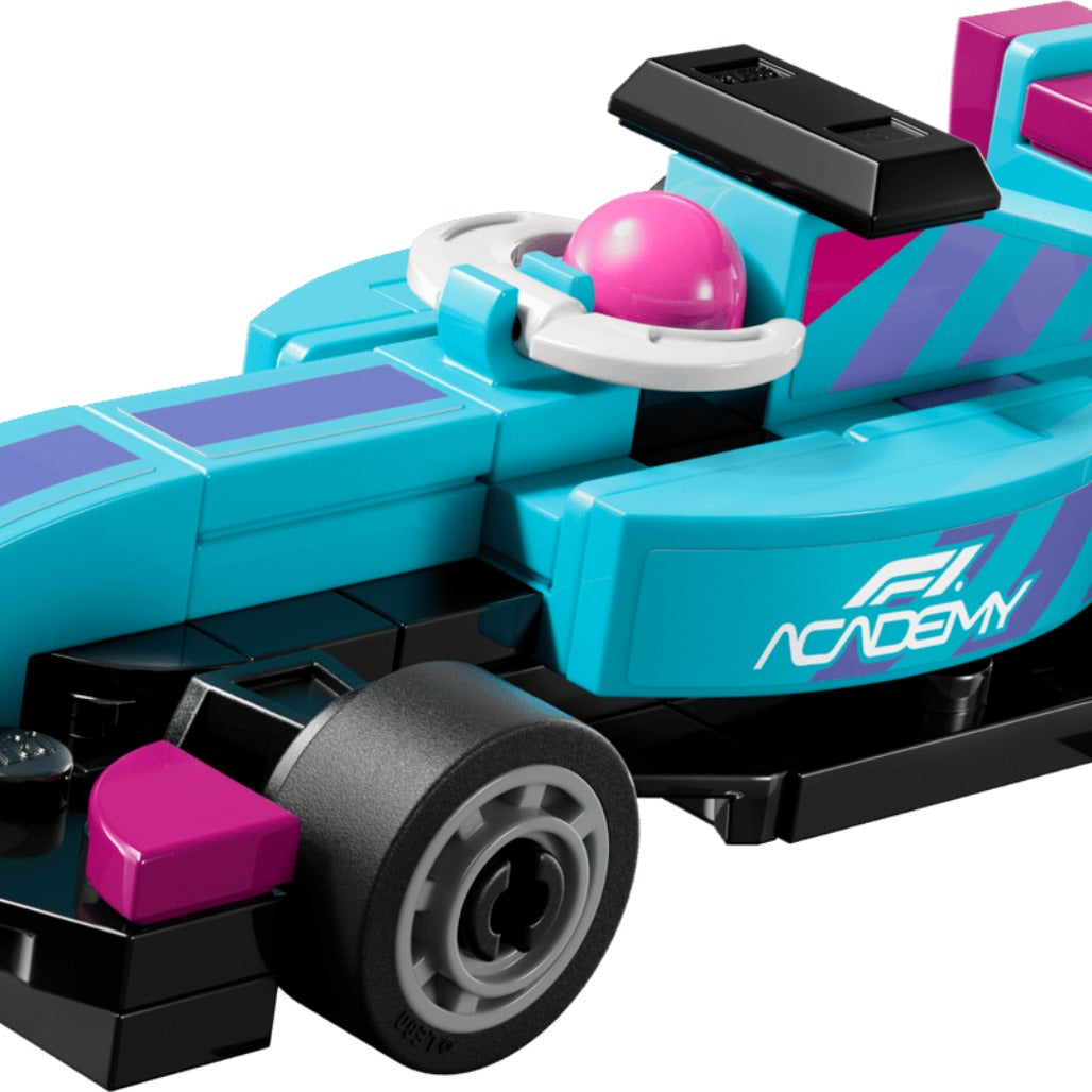 A Photo Of LEGO Mini F1 ACADEMY Car - 58 Pieces  - 30734