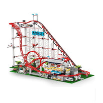 Mould King 11014S Motorised Roller Coaster Model Building Toy Set - 3662 Pieces - 11014