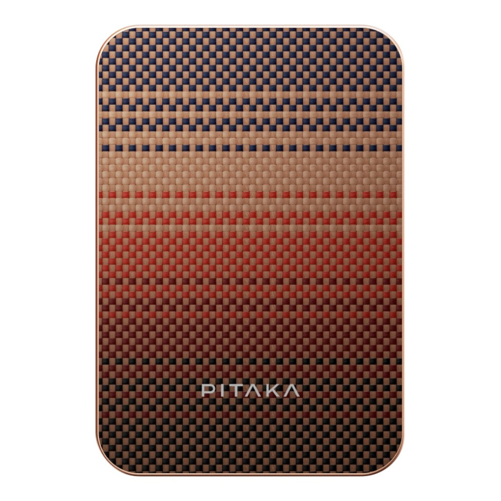 A Photo Of Pitaka Aramid Fiber Magnetic Power Bank - 10000mAh