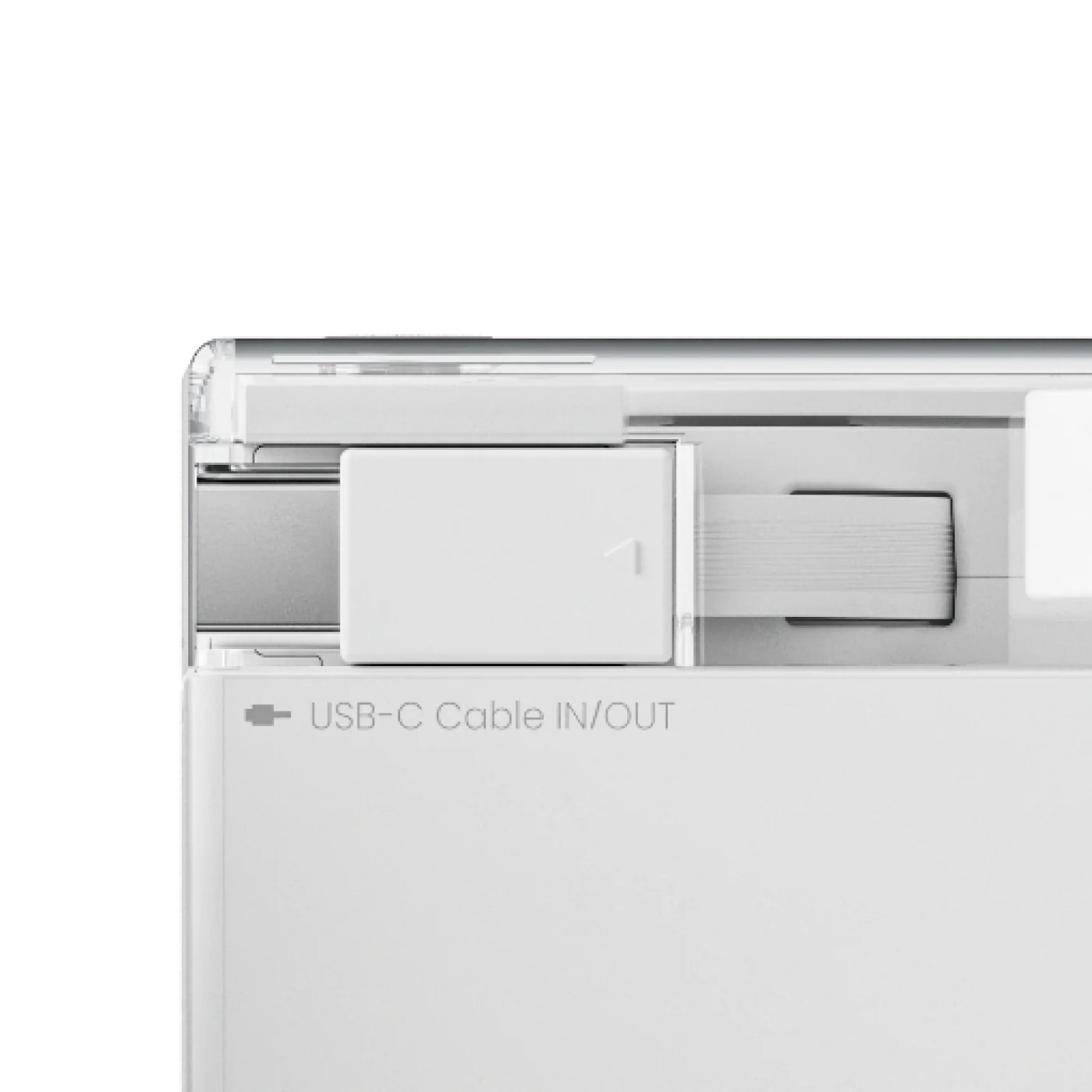 A Photo Of SHARGE DISCHO Retractable 3-in-1 - 10000mAh 30W Hybrid Power Bank & Wall Charger