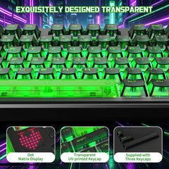 A Photo Of ATTACK SHARK X87 Ultra - Wireless Mechanical Keyboard