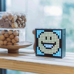 A Photo Of Divoom Timebox-Evo Pixel Art - Bluetooth Speaker with 16x16 DIY LED Display