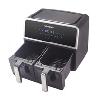 Beper 9 Liter Double Basket Air Fryer - P101FRI090
