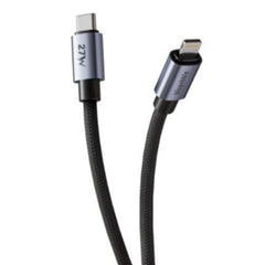 A Photo Of Blupebble PowerFlow PD 27W USB-C to Lightning Charge & Sync Braided Cable