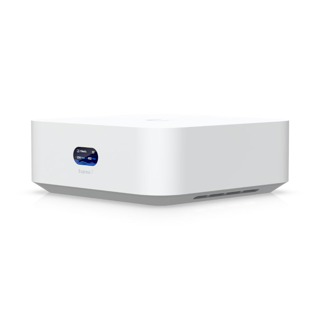 A Photo Of Ubiquiti UniFi Express 7 - Mesh-scalable, super-compact 10G Cloud Gateway