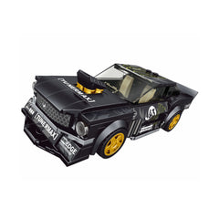 A Photo Of Mould King 27024S No. 1965 Mustang Car Building Toy Set - 414 Pieces - 27024
