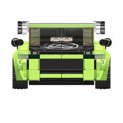A Photo Of Mould King 27033S Eclipse GS Green Model Car Building Toy Set - 390 Pieces - 27033