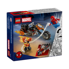 A Photo Of LEGO Marvel Spider-Man vs. Ghost Rider Motorcycle 72 Pieces - 76335