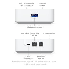 A Photo Of Ubiquiti UniFi Express 7 - Mesh-scalable, super-compact 10G Cloud Gateway