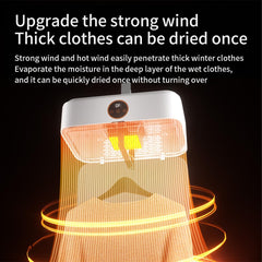 A Photo Of HU Home Portable Clothes Dryer - 600W Foldable Electric Clothes Drying Machine