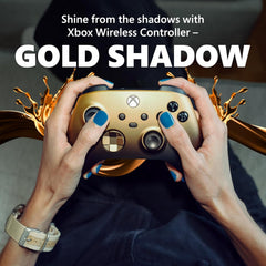 A Photo Of Xbox Wireless Controller - Gold Shadow Special Edition