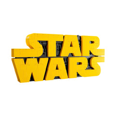 A Photo Of LEGO Star Wars Brick-Built Star Wars™ Logo 700 Pieces - 75407