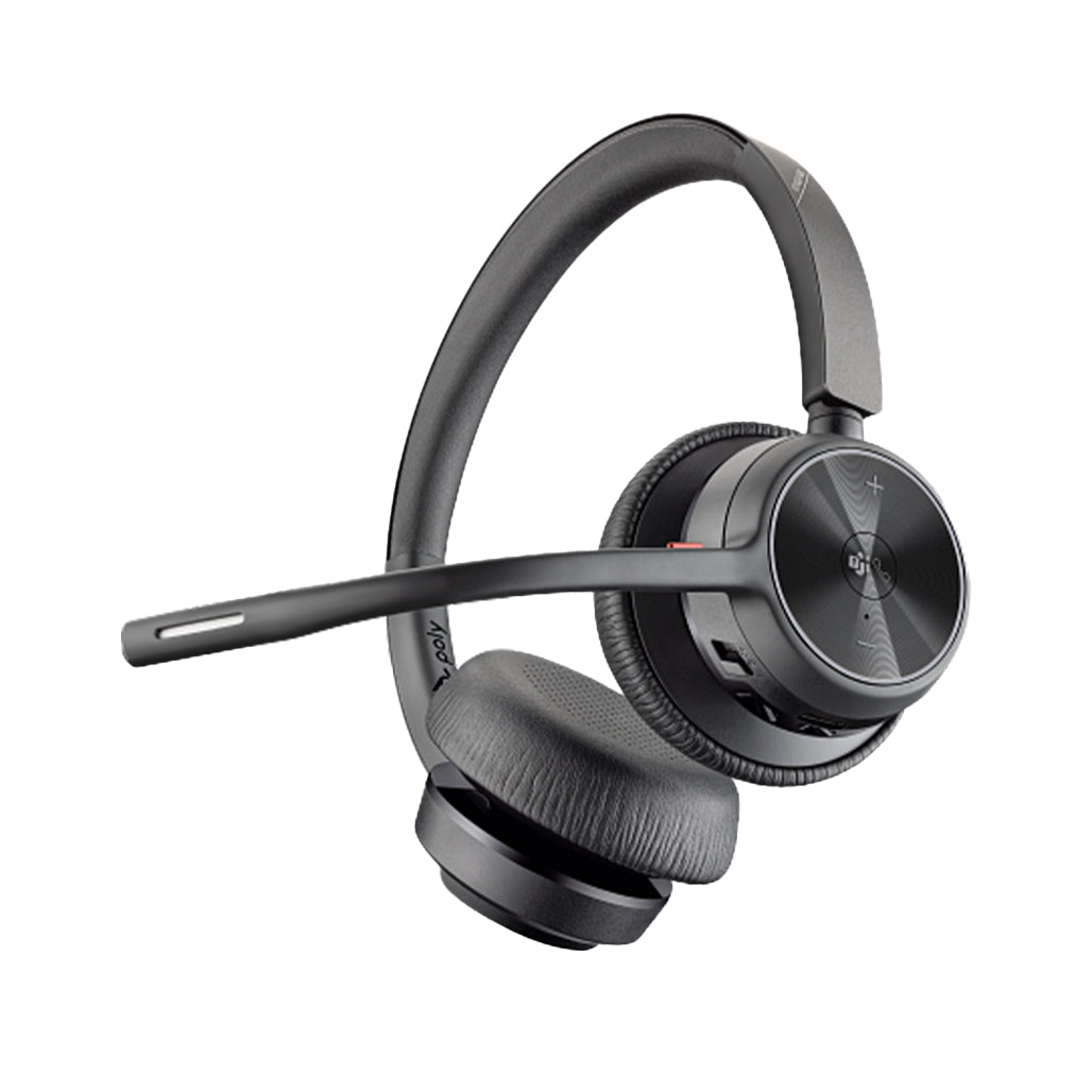 A Photo Of Poly Voyager 4320 Microsoft Teams Certified - USB-A Headset +BT700 dongle (77Y98AA)