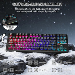 A Photo Of ATTACK SHARK X87 Ultra - Wireless Mechanical Keyboard
