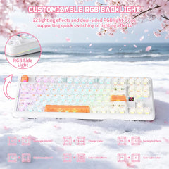 A Photo Of ATTACK SHARK X87 Ultra - Wireless Mechanical Keyboard