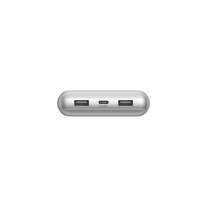 A Photo Of Belkin BoostCharge 20,000mAh Power Bank with USB-C & Dual USB-A | Fast Charging for iPhone, Android & More