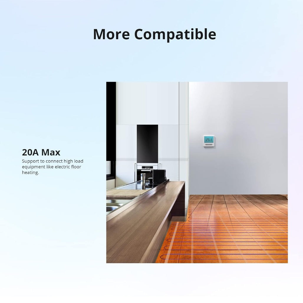 A Photo Of Sonoff TH Origin Temperature and Humidity Monitoring Switch - THOR16A