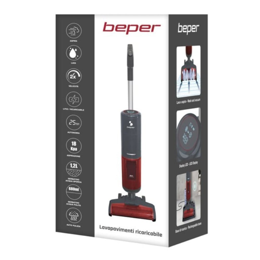 A Photo Of Beper Rechargeable Floor Cleaner - P202VAL200