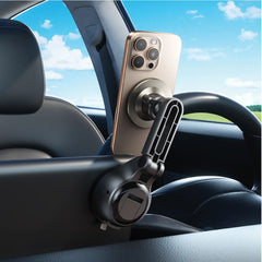 A Photo Of Green Lion GX-66 MagSafe Car Phone Holder - Black