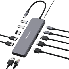 A Photo Of Verbatim USB-C Pro 13-Port Multiport Hub