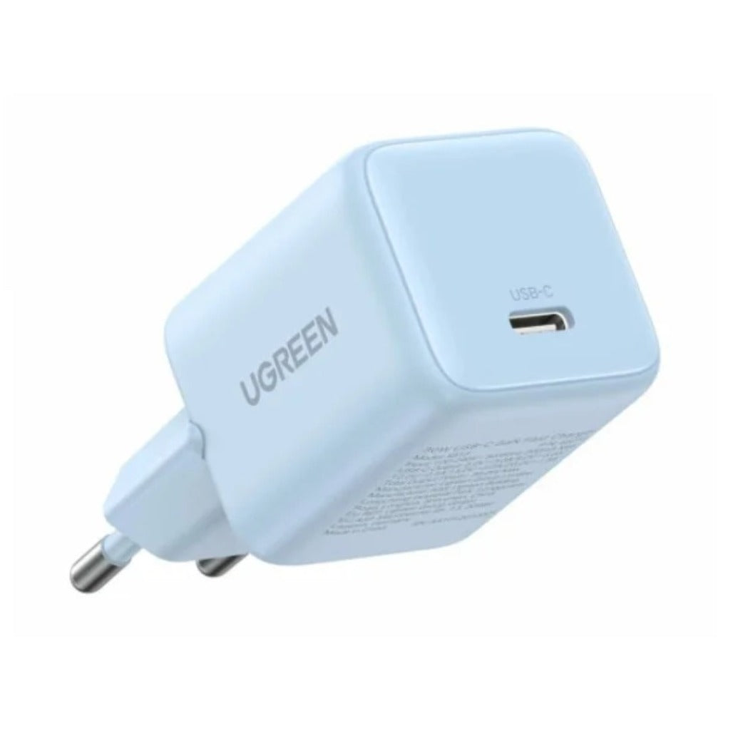 A Photo Of UGREEN 30W GaN USB-C Fast Charger – Smart Power Adapter for Phones, Tablets & MacBook Air