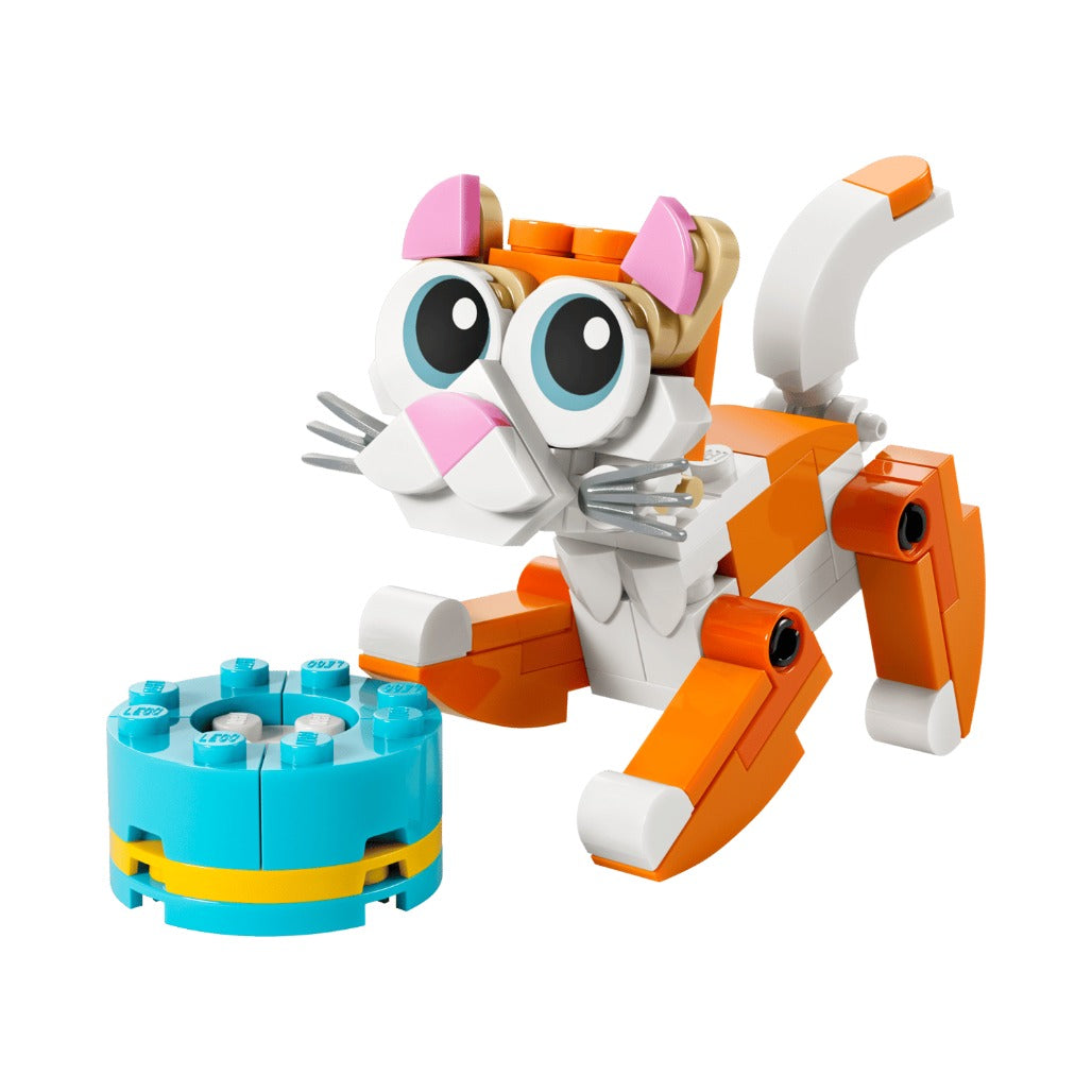 A Photo Of LEGO Creator 3in1 Orange Cat 79 Pieces - 30714
