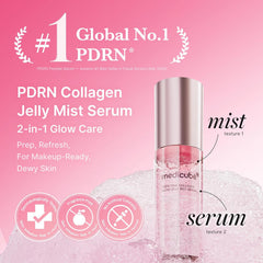 A Photo Of Medicube PDRN Pink Collagen Glow Jelly Mist Serum