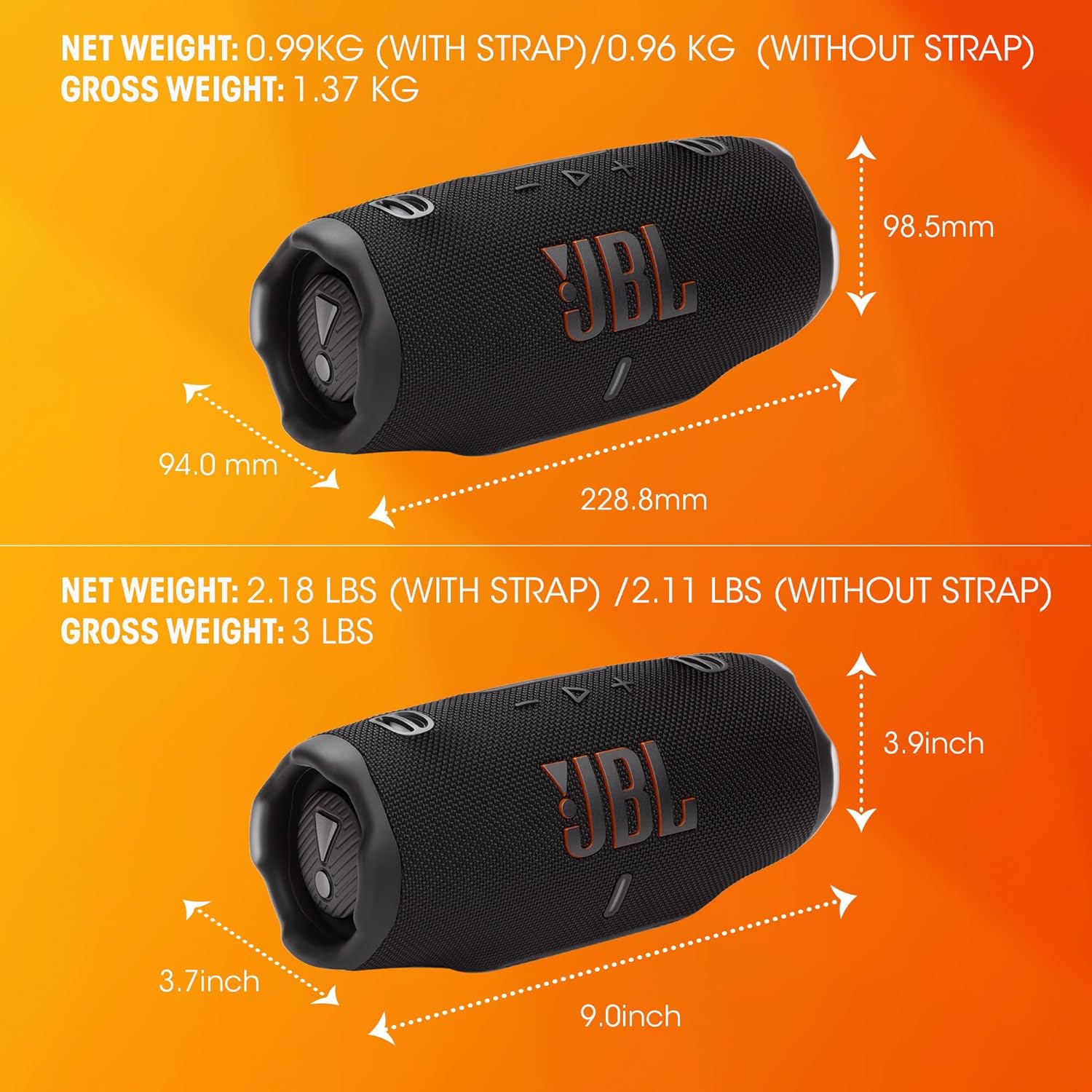A Photo Of JBL Charge 6 - Portable Bluetooth Speaker