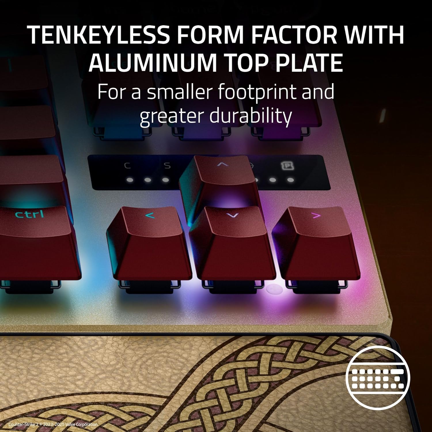 A Photo Of Razer Huntsman V3 Pro Tenkeyless 8KHz - Analog Optical Esports Keyboard