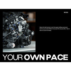 A Photo Of Nifeliz L6 Engine Building Set - 2820 Pieces - NF10316