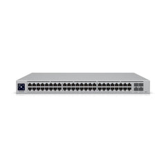 A Photo Of Ubiquiti Enterprise 48 PoE - 48-port, Layer 3 switch with 2.5 GbE PoE+ output (720W)