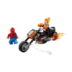 A Photo Of LEGO Marvel Spider-Man vs. Ghost Rider Motorcycle 72 Pieces - 76335