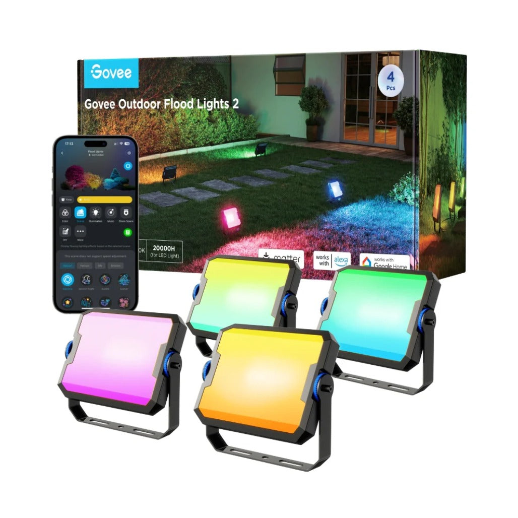 A Photo Of Govee Outdoor Flood Lights 2 - H8057