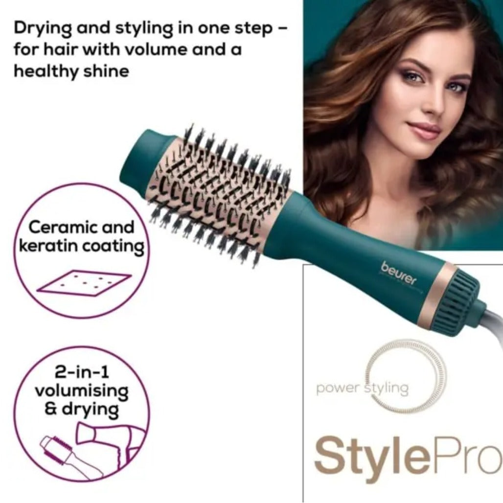 A Photo Of Beurer HC 45 Hair Dryer Brush