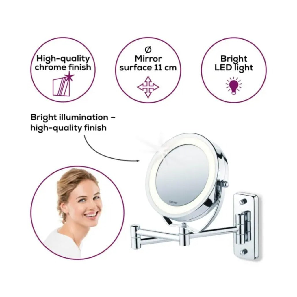 A Photo Of Beurer BS 59 Illuminated cosmetics mirror