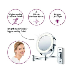 A Photo Of Beurer BS 59 Illuminated cosmetics mirror