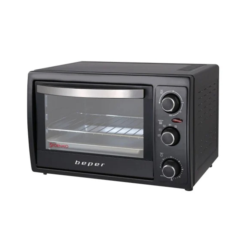 A Photo Of Beper Electric Oven 30L 1300W with Convection & Grill Modes. Model 90.884