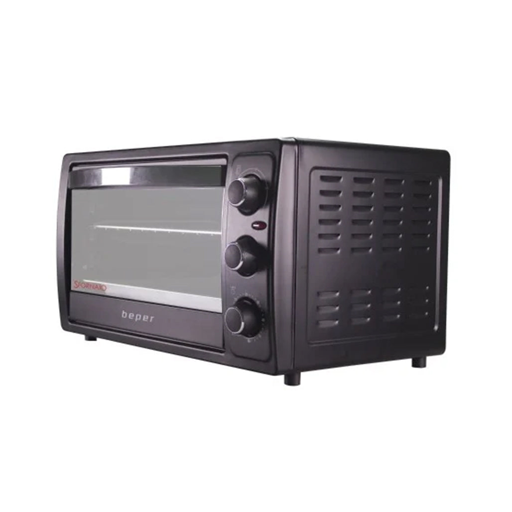 A Photo Of Beper Electric Oven 30L 1300W with Convection & Grill Modes. Model 90.884