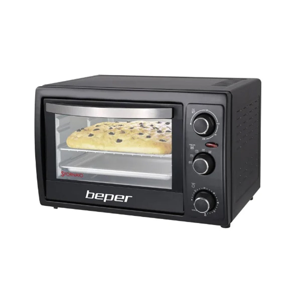 A Photo Of Beper Electric Oven 45L 1300W with Convection & Grill Function Model 90.886