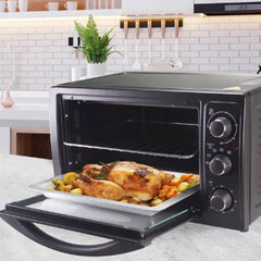 A Photo Of Beper Electric Oven 45L 1300W with Convection & Grill Function Model 90.886