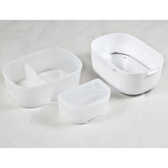 A Photo Of Beper Electric Lunch Box Food Warmer 1L -with 450ml Box & Spoon, Model 90.920