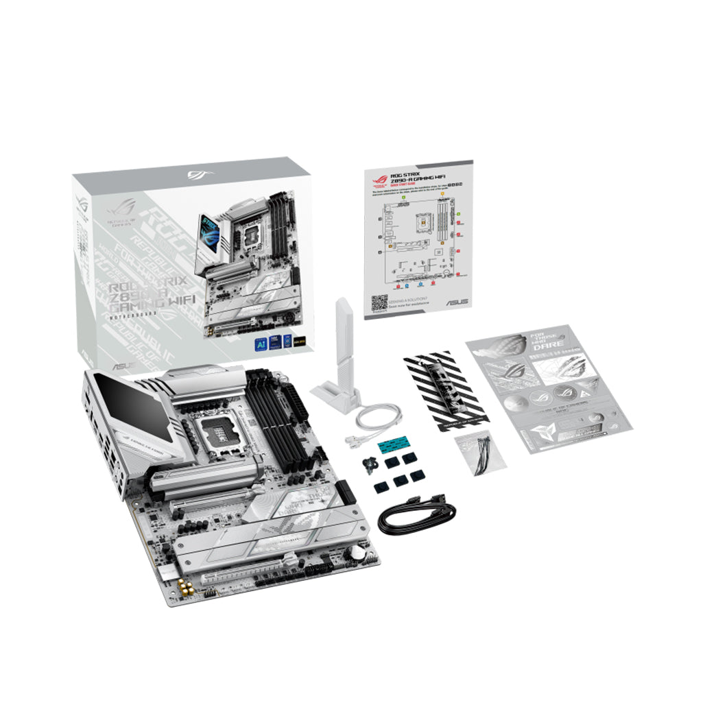A Photo Of ASUS ROG STRIX Z890-A - GAMING WIFI Motherboard – Intel Z890, DDR5, Wi-Fi 7, PCIe 5.0, USB 20Gbps