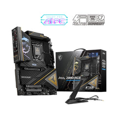 A Photo Of MSI MEG Z890 ACE Motherboard – Intel® Core™ Ultra, DDR5 9200+, Wi-Fi 7, PCIe 5.0, Thunderbolt™ 4, 10G LAN
