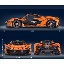 Mould King McLaren P1 Volcano Yellow Building Toy Set - 3228 Pieces - 13090S