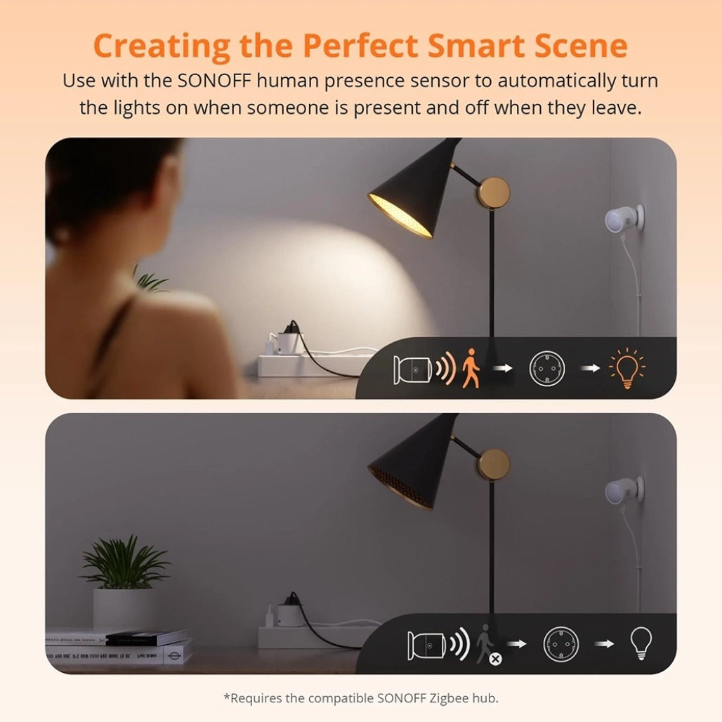 A Photo Of Sonoff Zigbee Smart Plug with Energy Monitoring - S60ZB